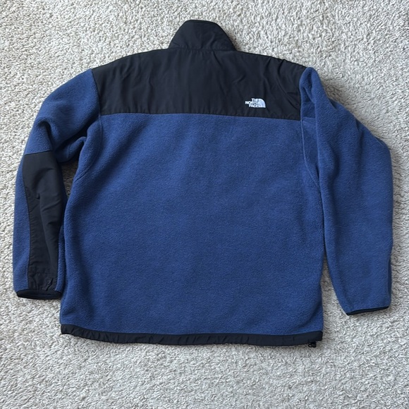 EUC Men’s The North Face Denali Fleece Blue/TNF Black Polartec Fleece Jacket XXL - Picture 10 of 13